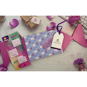 CAJA DE REGALO PLEGABLE DULCE FOLIA VILLAGE