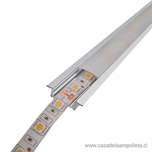 PERFIL ALUMINIO BLANCO TM-AP1707 2M 17*07*0.7 SOB.