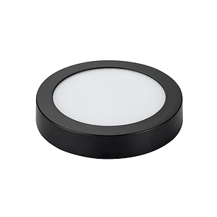 PANEL LED SOBREPUESTO REDONDO NEGRO VELL.MAX AVC A-DL-2318R 18W 6500K L/FRIA