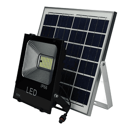 PROYECTOR SOLAR + PANEL SOLAR C/CONTROL VELLMAX V-FL-15730 30W 6500K