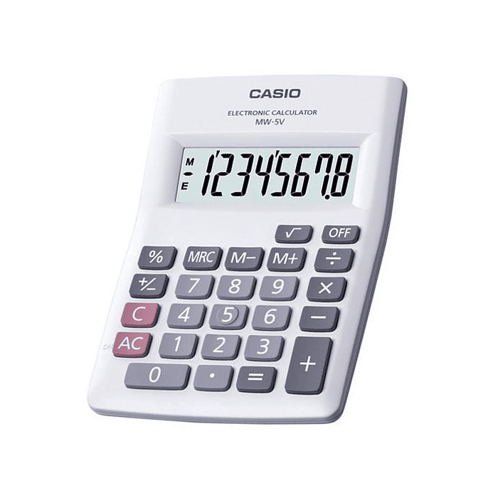 CALCULADORA CASIO MW-5V-WE