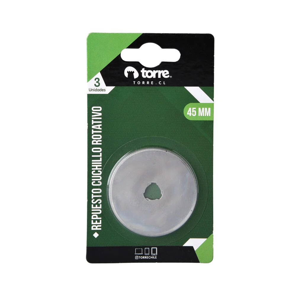 REPUESTO CUCHILLO ROTATIVO TORRE  3 UNIDADES 1