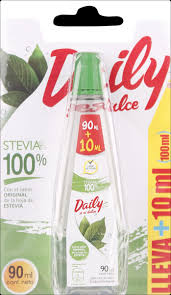 ENDULZANTE LIQUIDO DAILY STEVIA 90ml 1