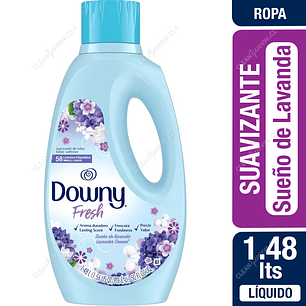 SUAVIZANTE DOWNY FRESH LAVANDA 1,48LT.