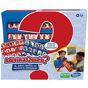 JUEGO DE MESA HASBRO ADIVINA QUIEN? +6 (F6105)