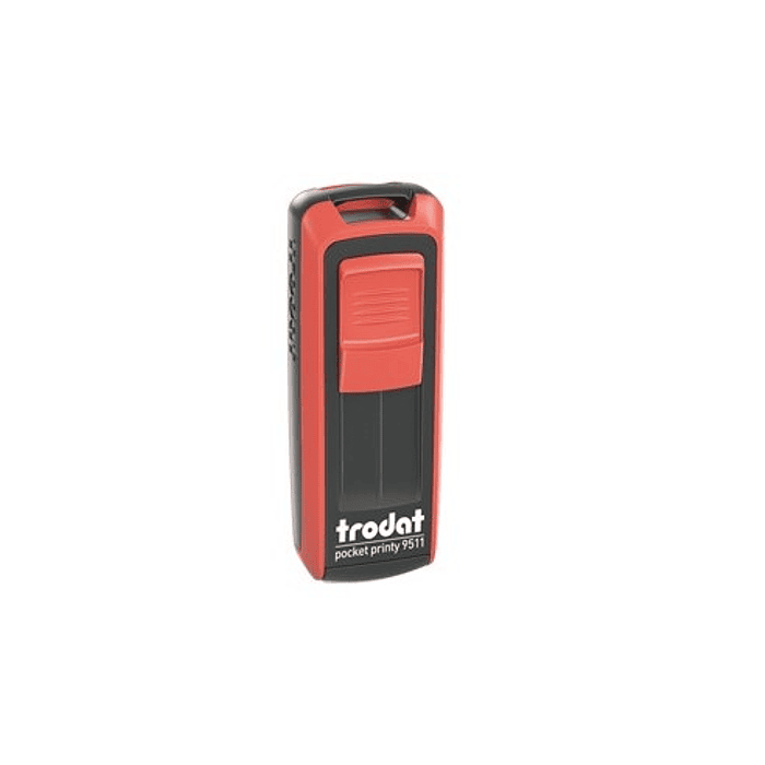 TIMBRE TRODAT POCKET PRINTY 9511 ROJO 38 X 14MM