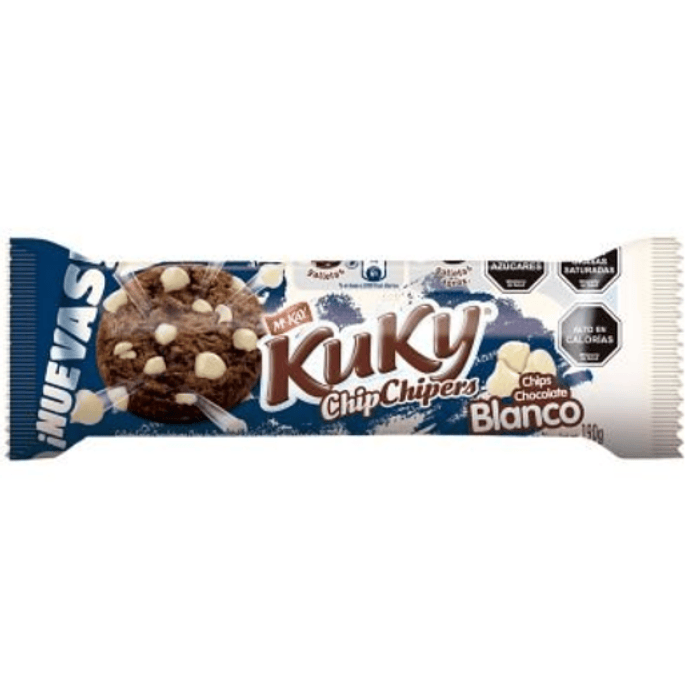 GALLETAS KUKY CHIP CHIPERS CHOCOLATE BLANCO 190GRS.