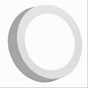 PANEL LED SOBREPUESTO REDONDO BLANCO VELL.MAX AVC A-DL-2318R 18W 6500K L/FRIA