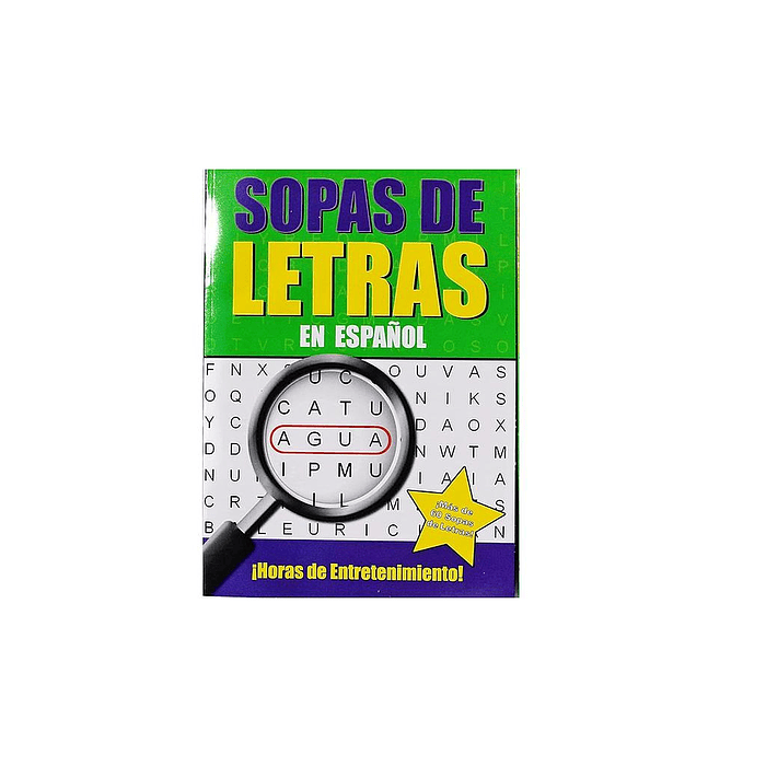 LIBRO SOPA DE LETRAS VISION ST. EN ESPAÑOL (3014-1)