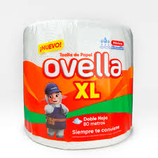 TOALLA OVELLA XL 80Mtrs. Doble Hoja 1