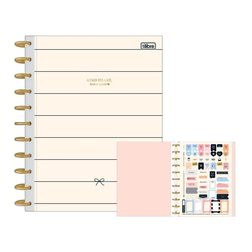 CUADERNO UNIV. TILIBRA TILIDISCO 200mm X 275mm 160 Hjs WEST VILLAGE  1