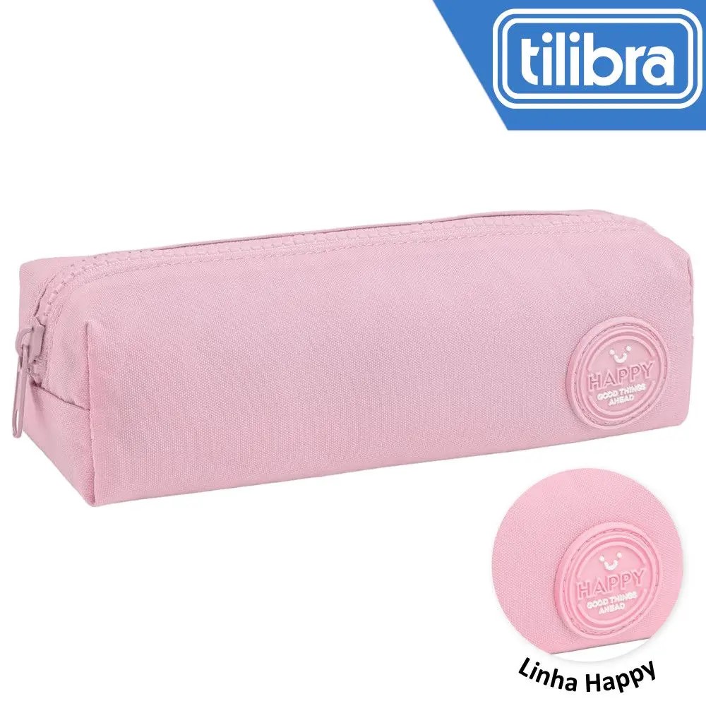 ESTUCHE TILIBRA HAPPY MEDIO ROSA 1