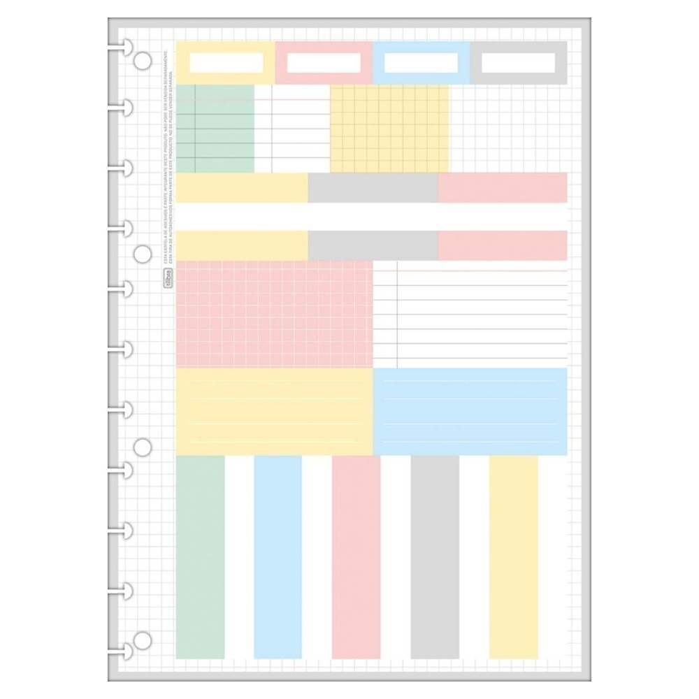 STICKERS TILIBRA TILIDISCO NOTES 200MM X 275MM 2 HJS  1