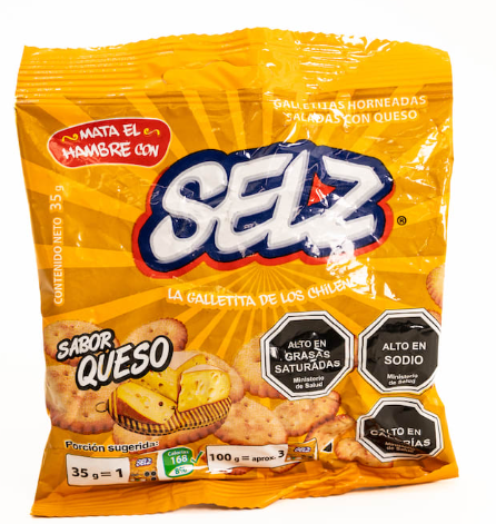 GALLETA ARCOR SELZ MINI QUESO 35GRS. 1