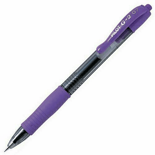 LAPIZ TINTA PILOT G-2 0.7 VIOLETA