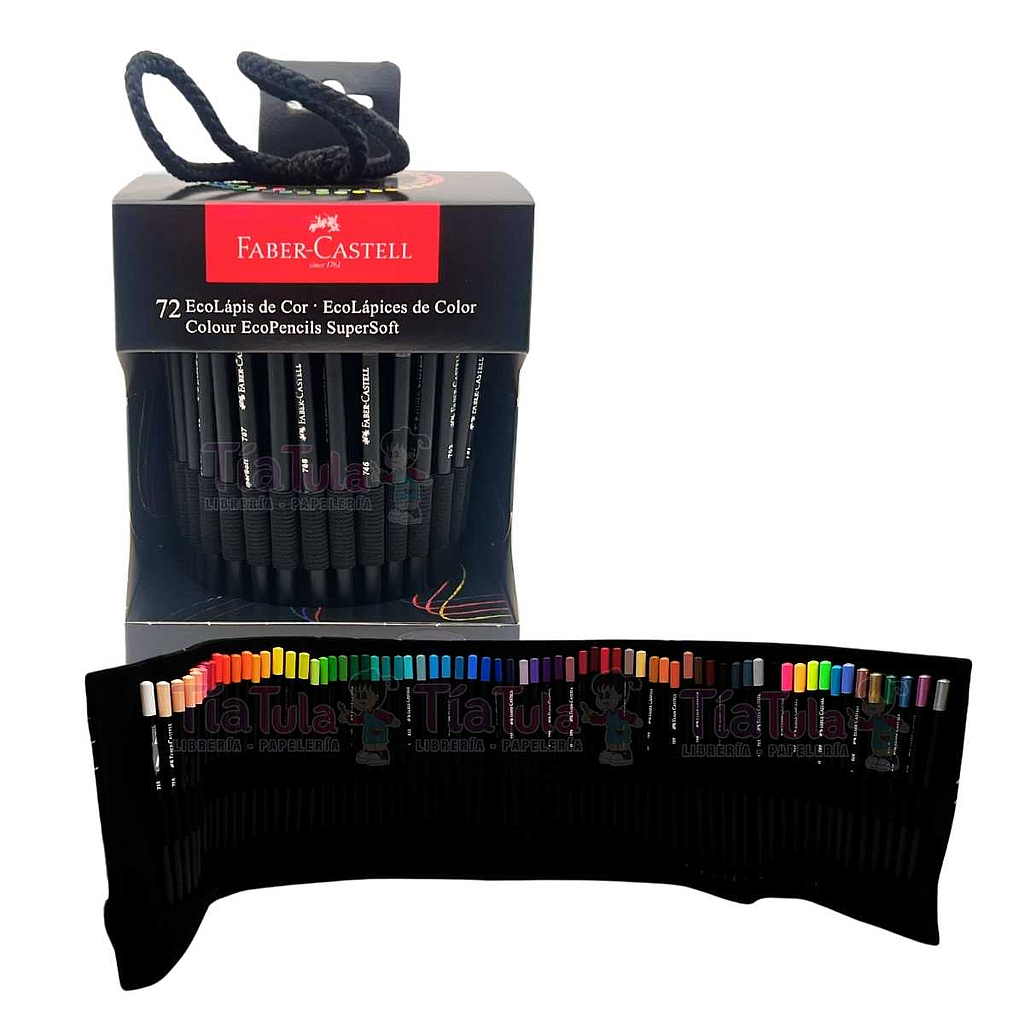 LÁPICES DE COLORES FABER CASTELL 72 COLORES SUPERSOFT 1