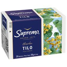TE HIERBAS SUPREMO TILO 20 BOLSITAS 1