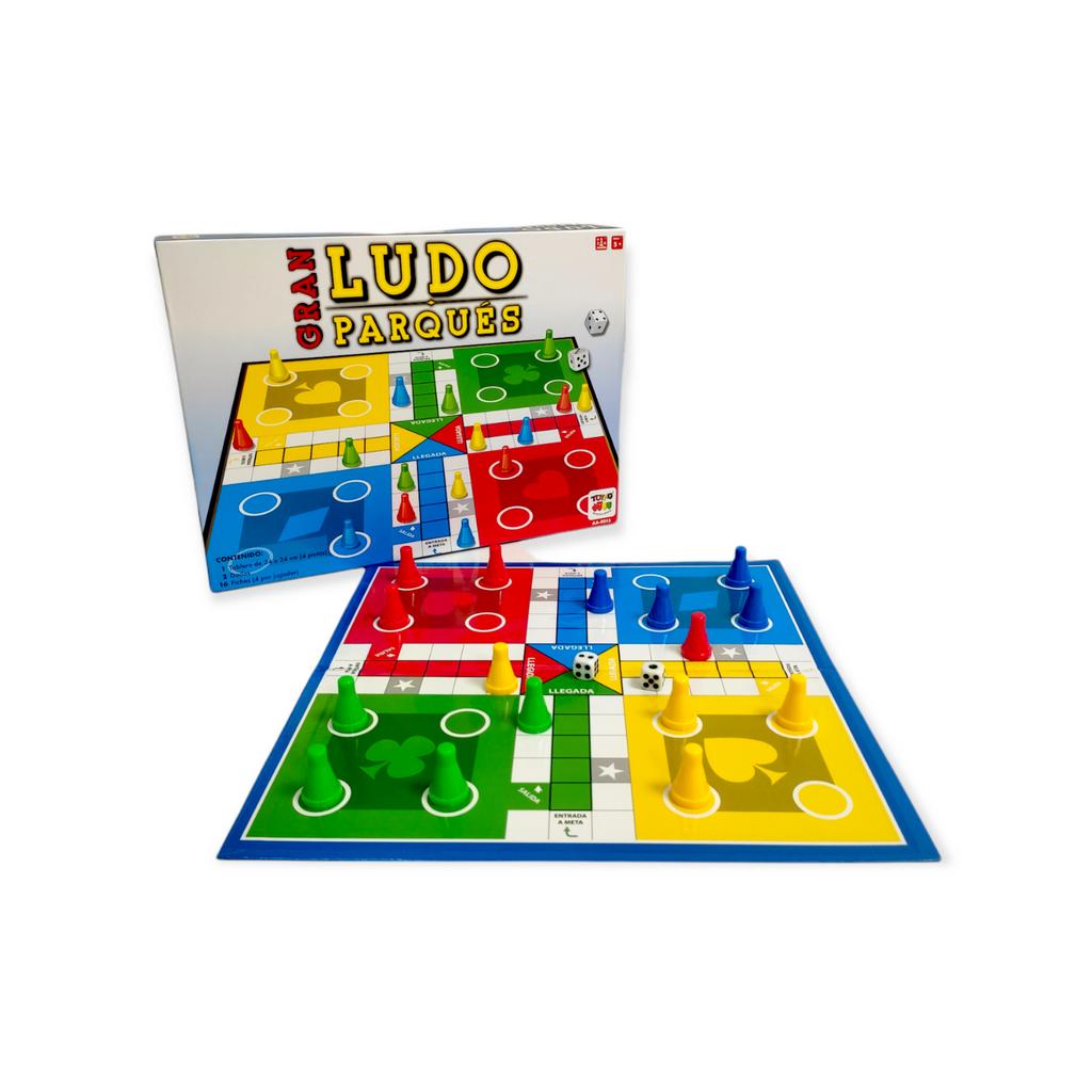 JUEGO DE MESA GRAN LUDO PARQUÉS COD-AA5015 1