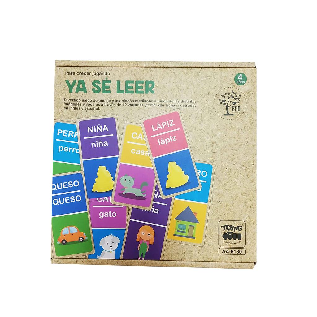 JUEGO DIDACTICO YA SE LEER! ECOLOGICO +4 AÑOS AA-6130 1