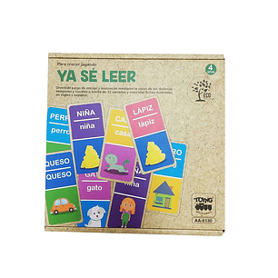 JUEGO DIDACTICO YA SE LEER! ECOLOGICO +4 AÑOS AA-6130