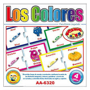 JUEGO EDUCATIVO LOS COLORES TOYNG  COD AA-6320