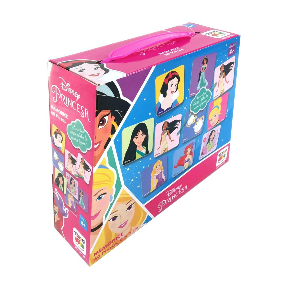 JUEGO MEMORICE PRINCESA  ECOLOGICO 60PZAS 3+ ADE-70100 1