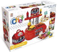 JUEGO PEQUEÑO CHEF DELI BURGER 23 PZS +3 1