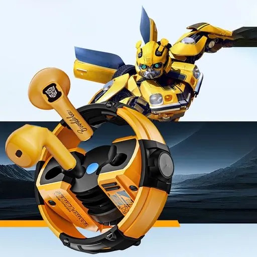 AUDIFONOS INALAMBRICOS TRANSFORMERS TWS BT 5.3 BUMBLEBEE TF-T23