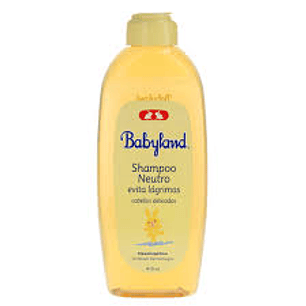 SHAMPOO BABYLAND NEUTRO 410 ml. 