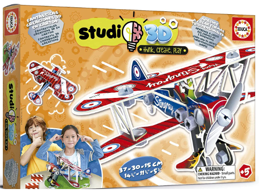 PUZZLE STUDIO 3D AVION  5+ (19185) 1