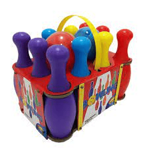 SET DE BOWLING PLASTICO TOYNG LA GRANJA 12 PZS. +4 (RP-41130-GZ)