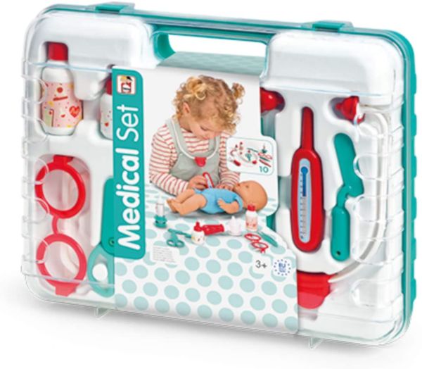 SET MALETIN MEDICO 10 PZS +3 1