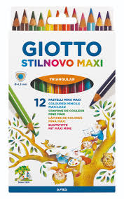 LAPICES DE COLORES GIOTTO 12 UND. STILNOVO MAXI TRIANGULAR 1
