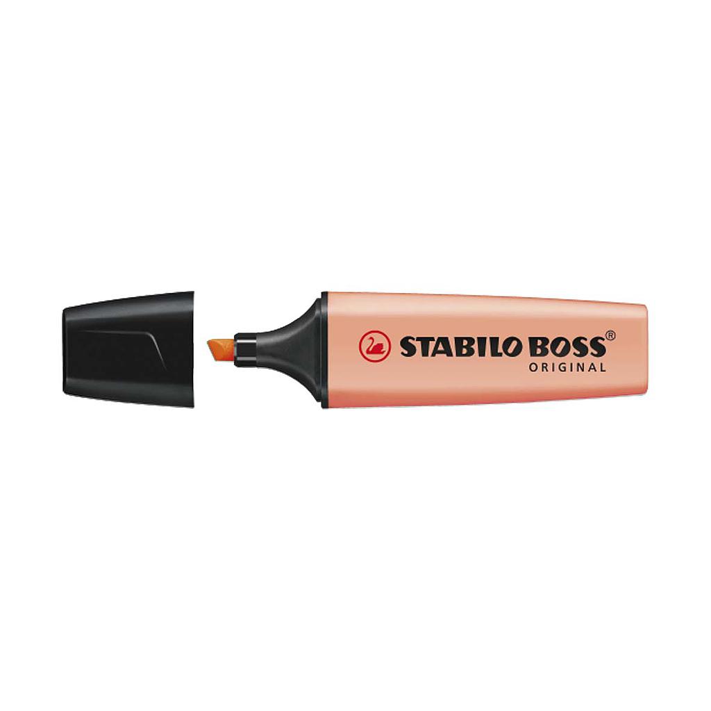 DESTACADOR STABILO BOSS PASTEL DURAZNO 70/126  1