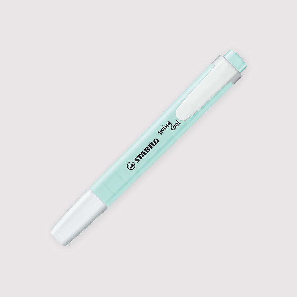 DESTACADOR STABILO SWING COOL TURQUESA PASTEL 1