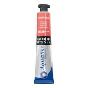 ACUARELA AQUAFINE BERMELLON TUBO 8ML 1