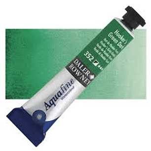 ACUARELA AQUAFINE VERDE HOOKER TUBO 8ML