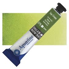 ACUARELA AQUAFINE VERDE VEJIGA TUBO 8ML 1