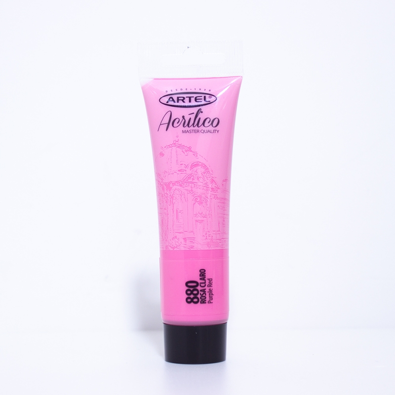PINTURA ACRILICA ARTEL 35ML. ROSA CLARO N°880 1