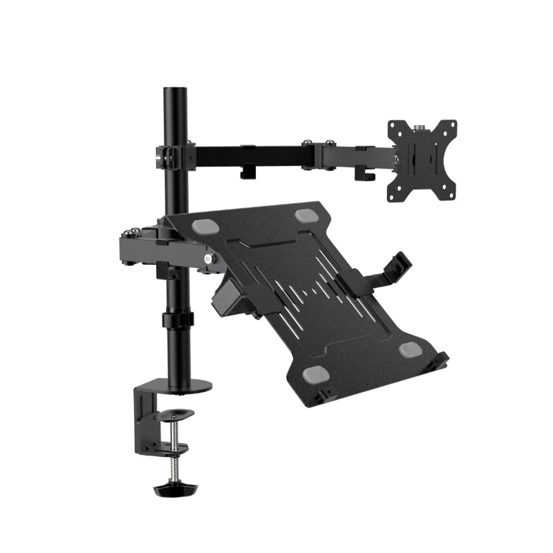 SOPORTE DOBLE MONITOR Y NOTEBOOK KLIP XTREME 13-32'' MAX 8KG KMM-301 1