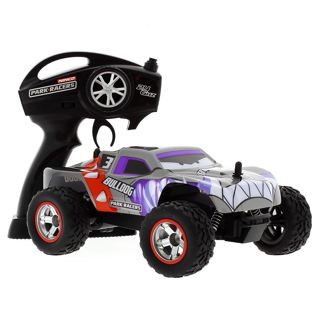 AUTO RC 26 X 16 X 11 CMS. ESCALA 1/18 BULLDOG+ +6 1