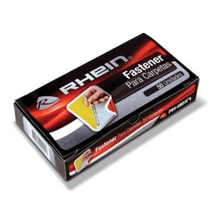 CAJA ACCO CLIP METALICO RHEIN / 50 Unidades  1