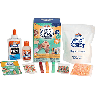 KIT MASA ELMER´S STRETCH IN CREATE SNACK SHACK 9PCS 6+ (2204745)