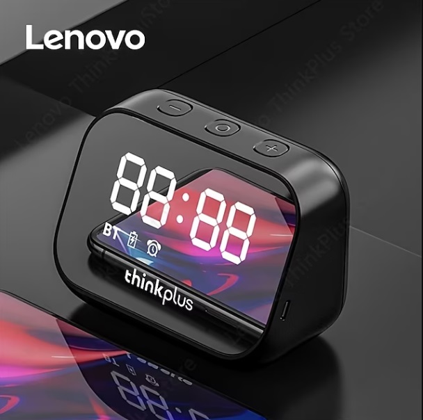 PARLANTE LENOVO BT C/RELOJ TS13 NEGRO 1