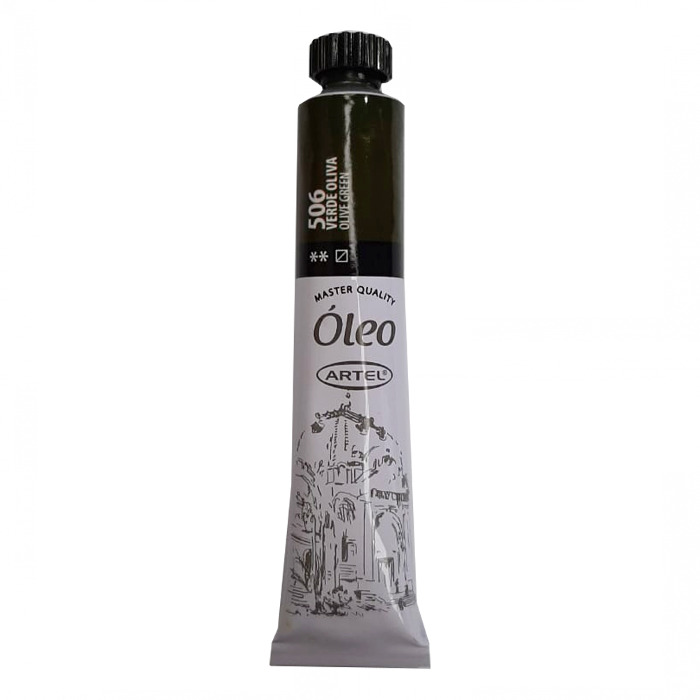 PINTURA OLEO ARTEL 22ML VERDE OLIVA 1
