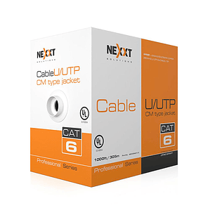 CAJA CABLE  RED NEXXT CAT6 X 305 mts GRIS AB356NXT31