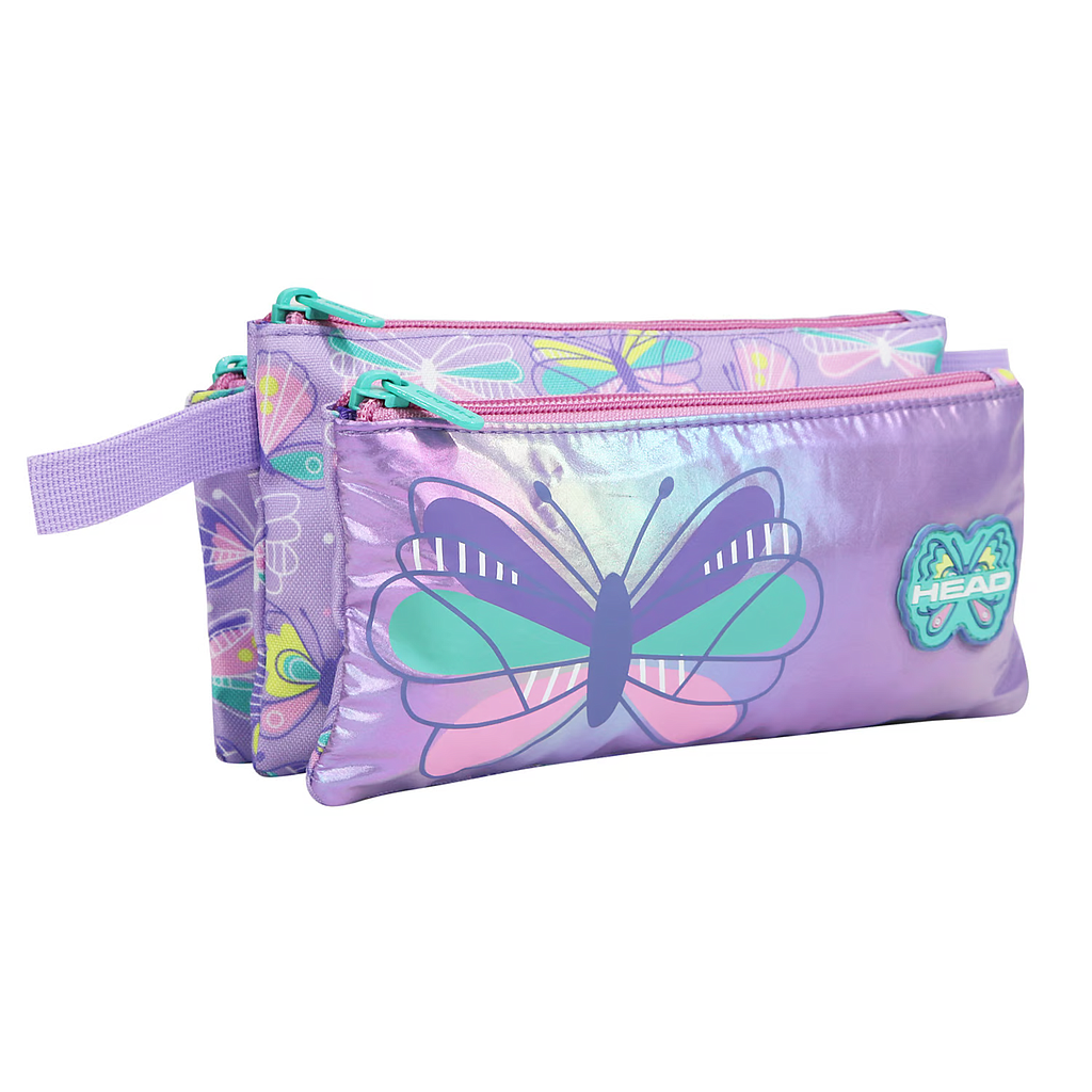 ESTUCHE HEAD CELERIO GIRL MARIPOSA LILA