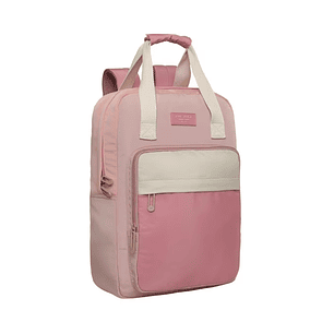 MOCHILA HEAD ELEMENT COLOR BLOCK ROSADO 23 LTS