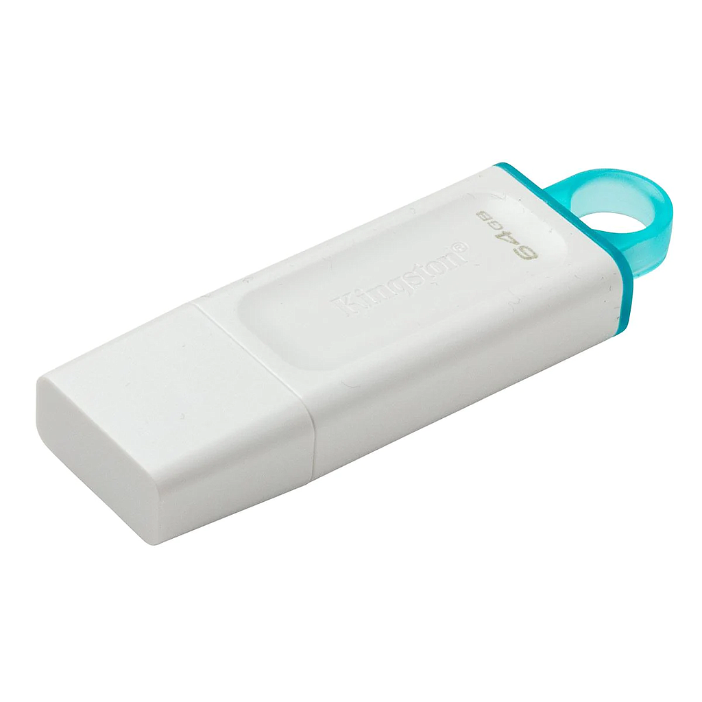 PENDRIVE KINGSTON 64GB 3.2 DATATRAVELER EXODIA BLANCO 1