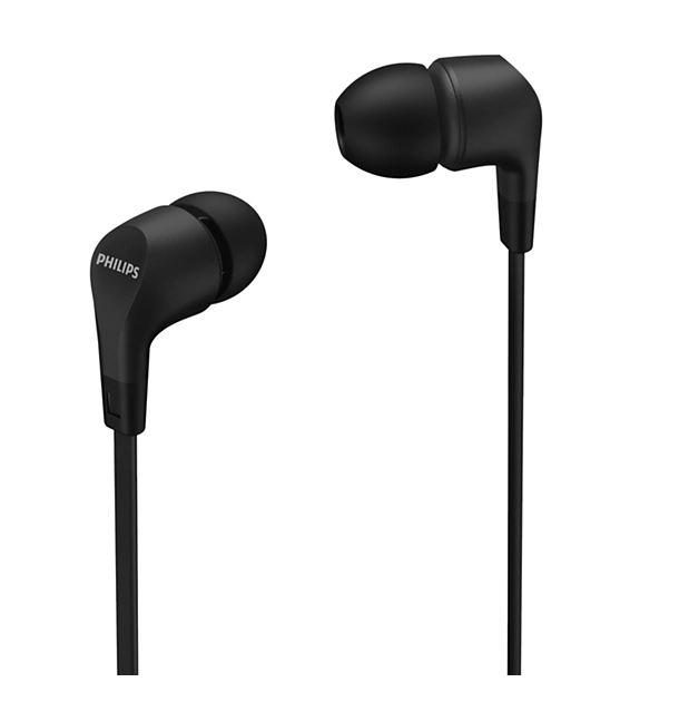 AUDIFONO C/MICROFONO PHILIPS TAE1105BK NEGROS 1.2MTS 1